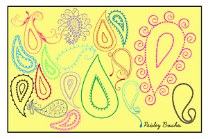 Paisley Brushes