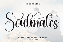 Soulmates | Script Font