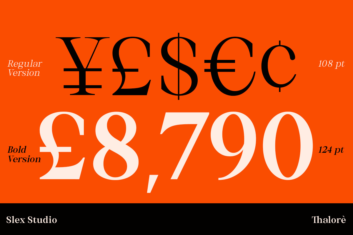 Thalore, a Serif Font by Slex Studio (Photo 13 of 14)