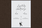 Elisabeth Darlington with Bows, a Script Font by PeachCreme (Thumbnail 3 of 22)