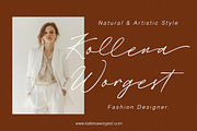 Rosaline La Couture, a Script Font by HKL Studio (Thumbnail 13 of 20)