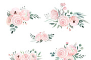 Dusty Pink Roses, a Decorative Illustration by AnnelyBlooms (Thumbnail 3 of 7)
