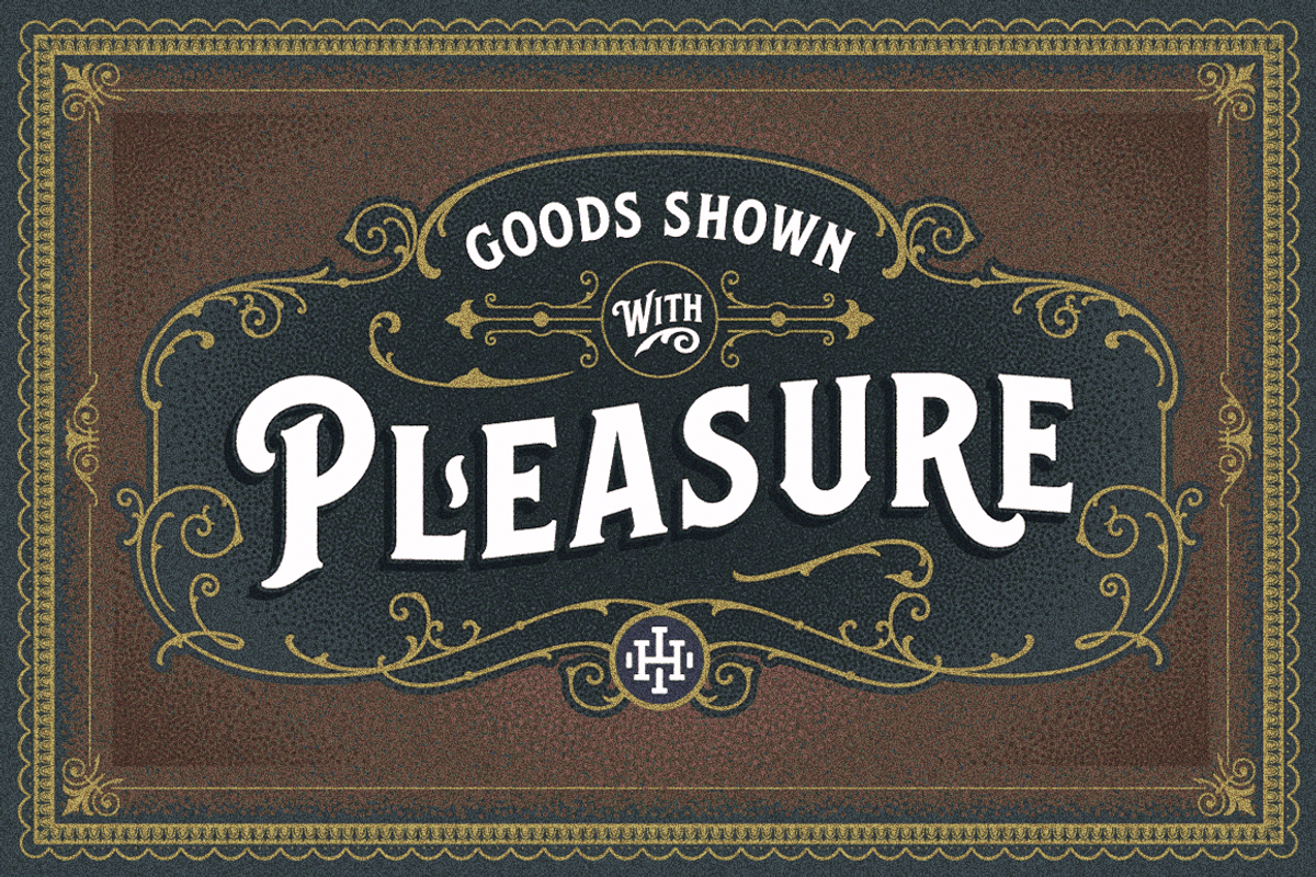 Balford Font and Ornament preview 7
