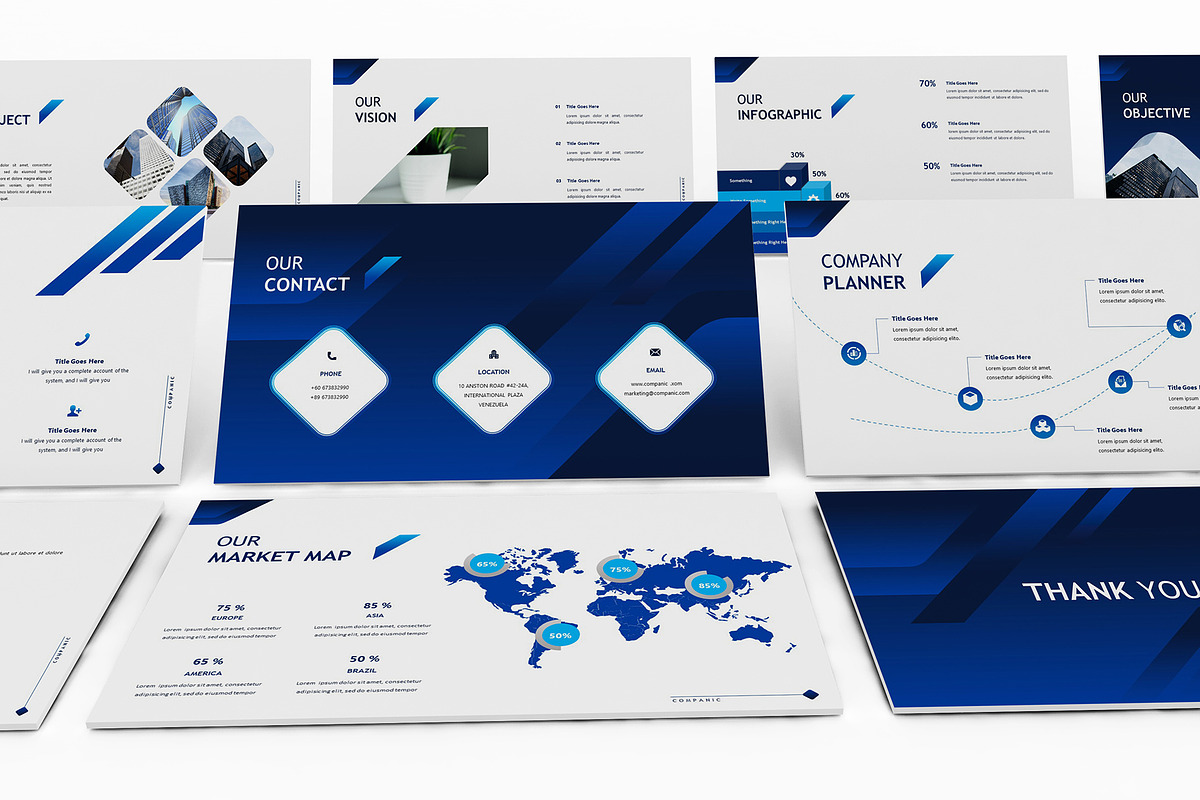 Companic Keynote Template, a Presentation Template by Incools Stokie (Photo 7 of 9)