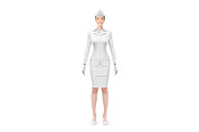 Stewardess Uniform Mockup, a Product Mockup by PSD Market (Thumbnail 2 of 4)