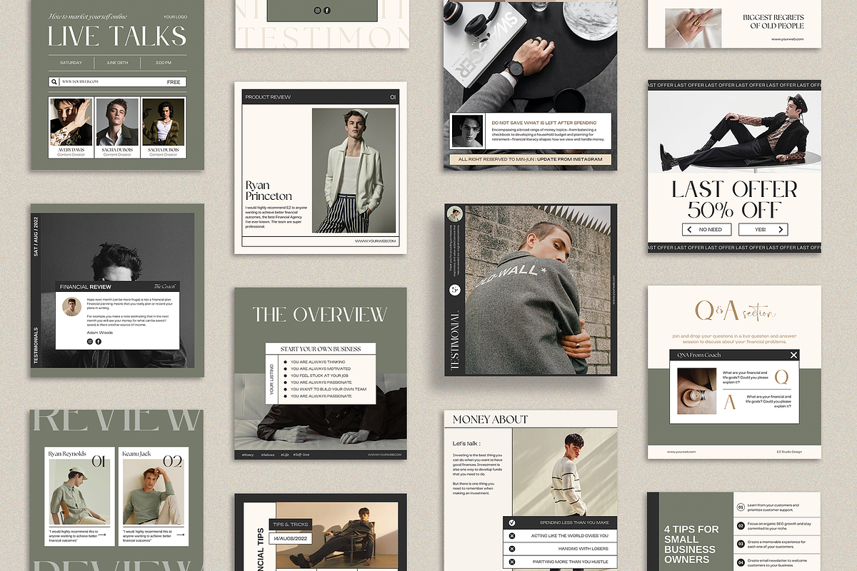 MESA Social Media Kit, a Social Media Template by Analogi Studio (Photo 3 of 14)