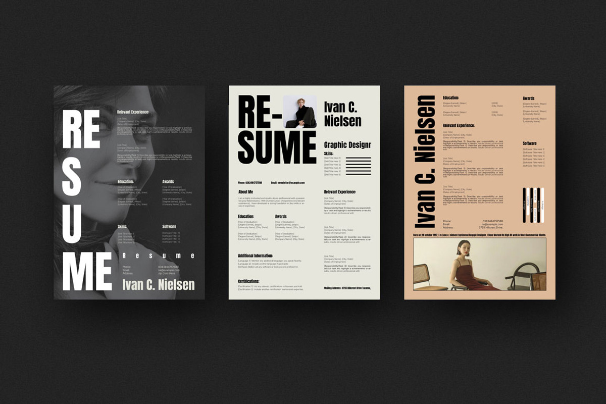 Niclsen | Resume Kit, a Resume Template by Studio Industry (Photo 3 of 10)
