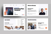 Marketing Plan Presentation Template, a Presentation Template by MightyDesign (Thumbnail 2 of 8)