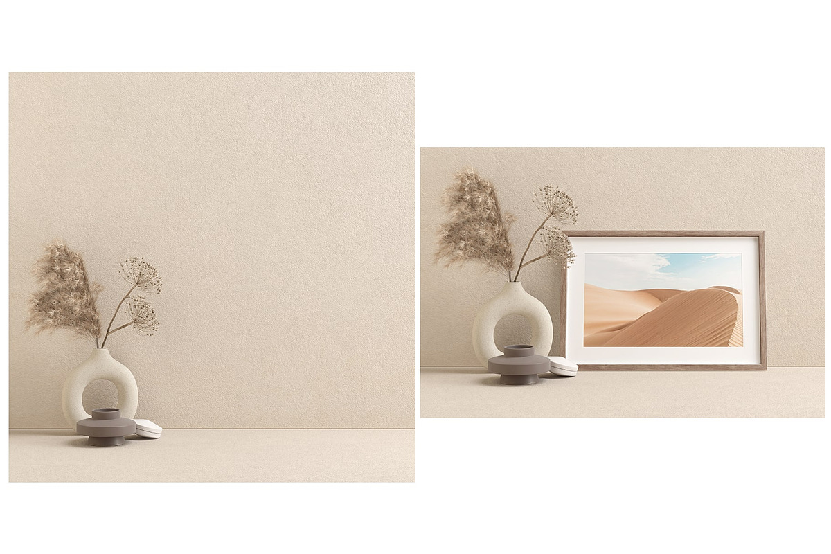 Frame And Artwork Mockup Kit 1, a Print Template by Ceacle Mockup (Photo 13 of 30)