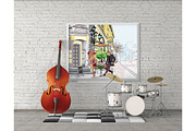 Series of streets with people, a Food Illustration by Laifalight (Thumbnail 2 of 5)