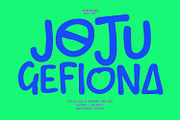 Joju Gefiona Playful Kids Branding, a Handwritten Font by Maulana Creative (Thumbnail 1 of 7)