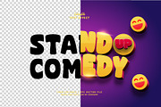 Text Effect Stand Up Comedy, a Layer Style Add-On by Navy Graphic (Thumbnail 2 of 2)