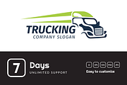 Truck Logistics Logo Template, a Branding & Logo Template by Pentaclay (Thumbnail 3 of 3)