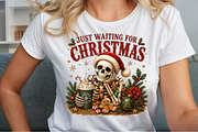 Funny Skeleton Christmas Png, a Seasonal Illustration by Sublimation Artist (Thumbnail 5 of 9)