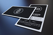 Black And White Business Card, a Business Card Template by Marvel (Thumbnail 2 of 3)