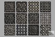 Black Distressed Cottagecore Shabby, a Pattern Graphic by Fine Purple Elephant (Thumbnail 5 of 5)