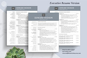 Executive Resume, CV Template, Cover, a Resume Template by The Art of Resume (Thumbnail 5 of 8)