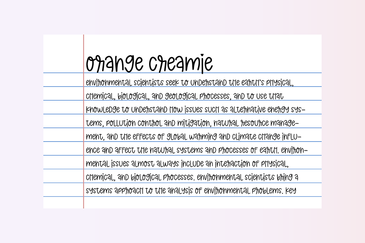 NOTEBOOK HANDWRITING Bundle Vol 4, a Handwritten Font by Blush Font Co. (Photo 7 of 10)