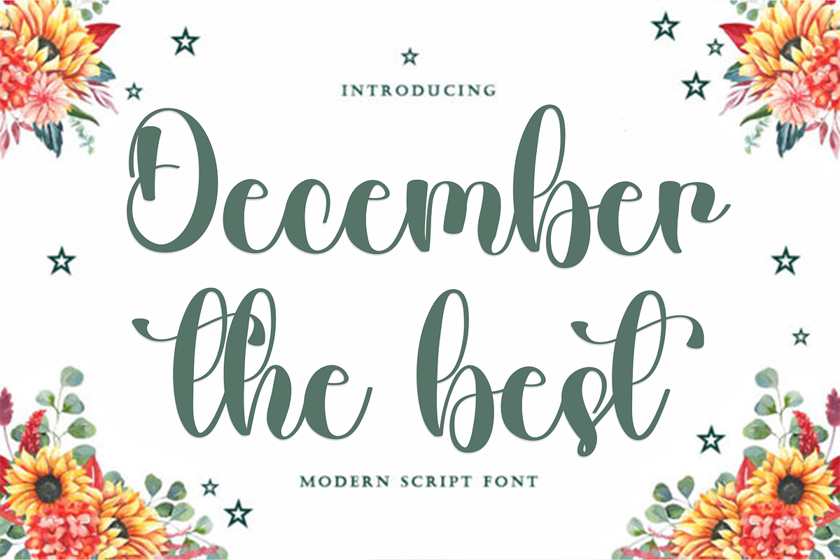 December TheBest, a Handwritten Font by InermediaSTUDIO (Photo 1 of 8)