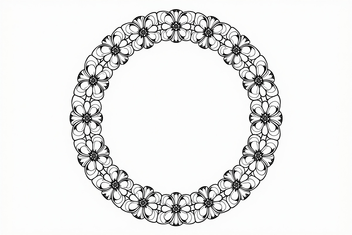 Elegant Laser Cut Flourish Bundle, an Illustration by BIPLOB EXPERT (Photo 3 of 9)