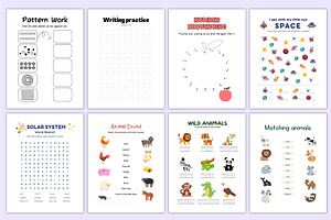 Pre-School & Kindergarten Worksheets