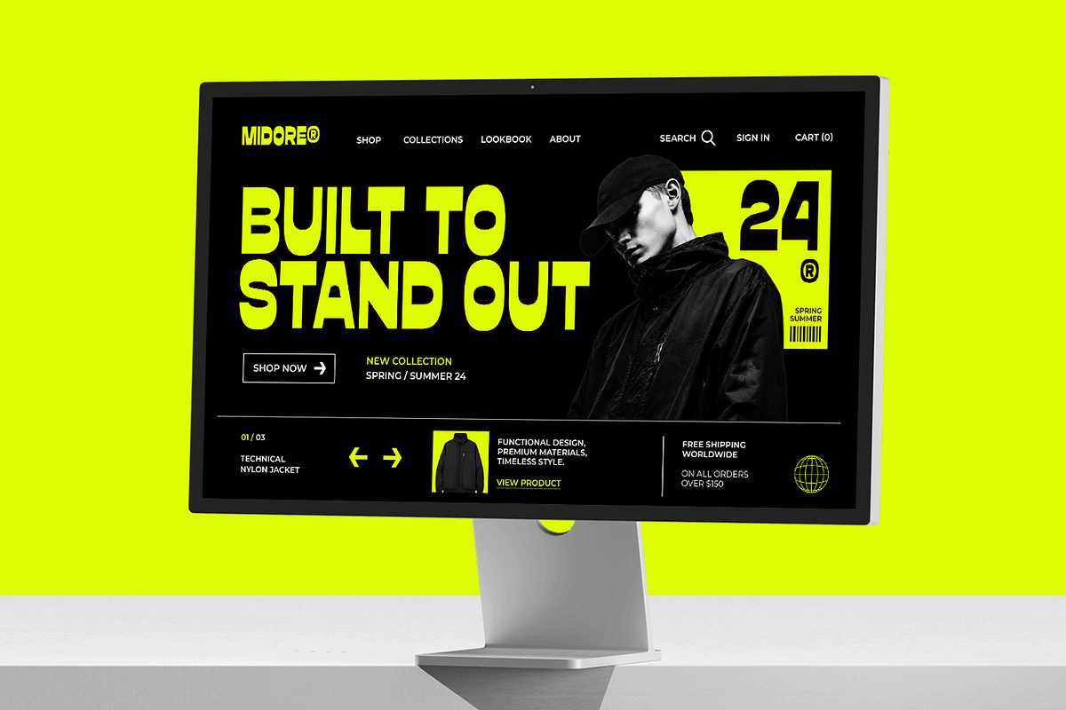 Midore - Bold Dislay Font, a Sans Serif Font by Pixesia Studio (Photo 5 of 12)