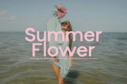 Girlish Waves - Summer Sans, a Sans Serif Font by Misha Sova (Thumbnail 2 of 12)