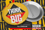 BERANI - Strong Display Font, a Font by Gassstype (Thumbnail 5 of 8)