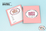Party Invitation Mockup, a Cups & Container Mockup by INCDesign (Thumbnail 5 of 6)