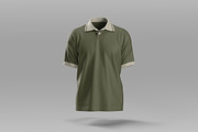 Polo Shirt Mockup, a Shirt Mockup by simuradi (Thumbnail 3 of 8)