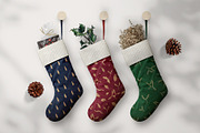 Christmas Patterns, a Pattern Graphic by PatrushevaYana (Thumbnail 3 of 12)