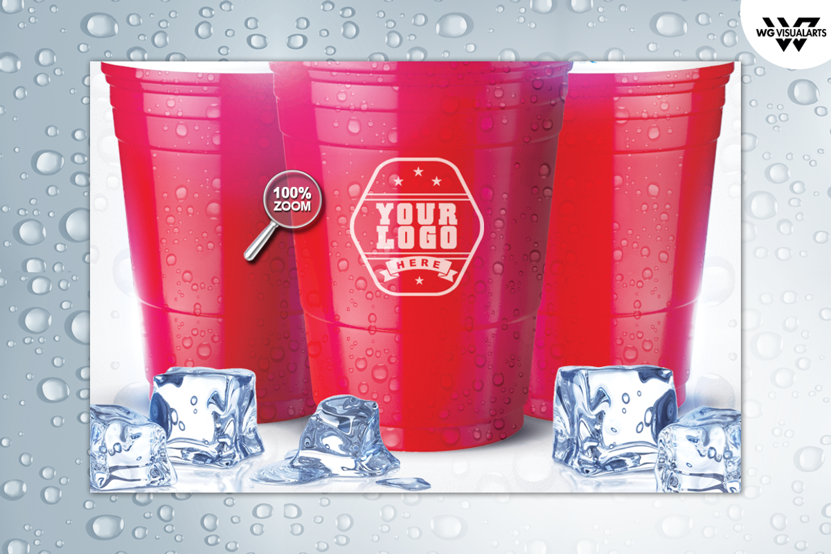RED CUP Flyer Template, a Flyer Template by WG DESIGN (Photo 3 of 4)
