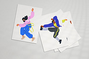 People dancing breakdance set, a Person Illustration by Good Studio (Thumbnail 5 of 5)