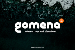 Gomena - Minimal & Logo Font