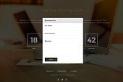 HTML Coming Soon Website Template, a Websites & App Template by Themesforce (Thumbnail 3 of 4)