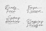 Fadegent - Signature Font, a Script Font by Randi Irvan | Rvandtype (Thumbnail 2 of 13)