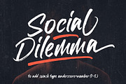 High Recoil - Handwritten Brush Font, a Script Font by Letterhend Studio (Thumbnail 9 of 10)