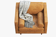 Briar Leather Chair brown and black, a Furniture 3D Model by 3dmitruk (Thumbnail 7 of 24)