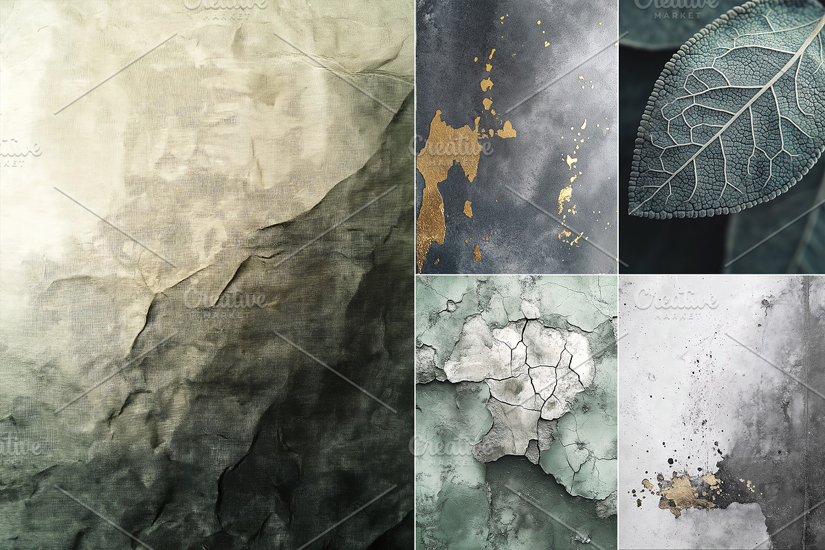 Sage & Stone: 35 Organic Textures, a Texture Illustration by Nadia Semyroz (Photo 6 of 10)