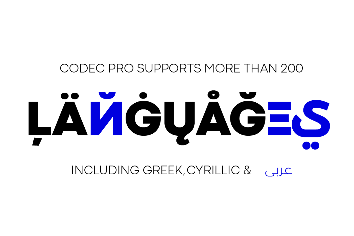 Codec Pro 22 fonts + 1 variable, a Sans Serif Font by Zetafonts (Photo 13 of 16)