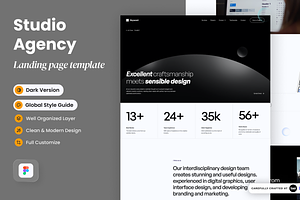 Skyword - Studio Agency Landing Page