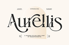 Aurellis – Elegant Luxury Serif Font
