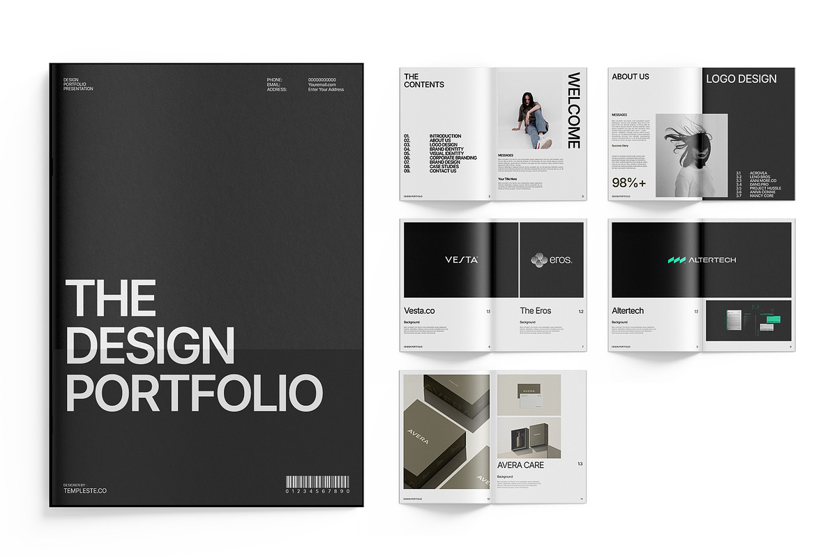 A4 | Portfolio Magazine, a Magazine Template by Templeste (Photo 3 of 6)