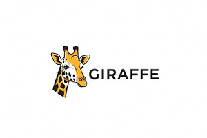 Stylized Giraffe Head, a Branding & Logo Template by Logocreative