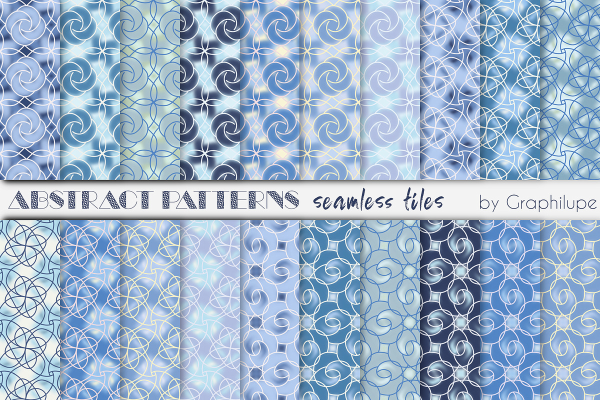 Abstract Patterns Vol. 1.3 - Winter, a Pattern Graphic by Graphilupe (Photo 2 of 6)