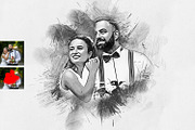 Charcoal Drawing Photoshop Action, a Brushes & More by MRI STUDIO (Thumbnail 8 of 12)