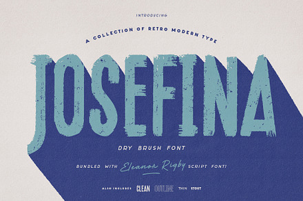 Josefina | Retro Modern Type Bundle
