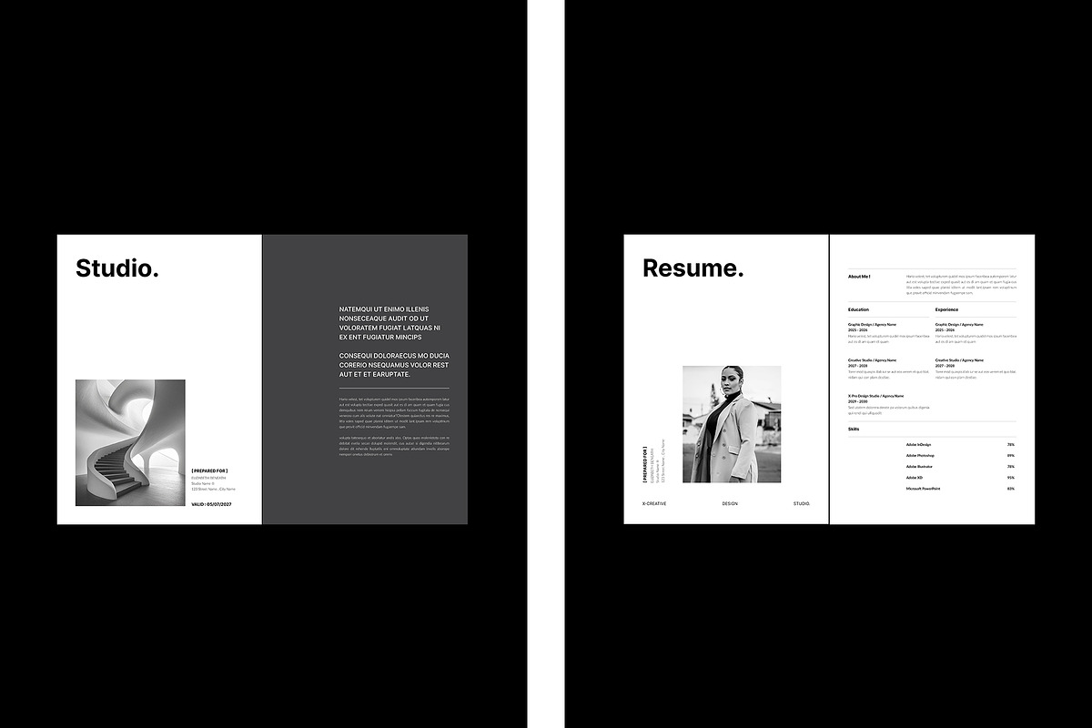 Architecture Brochure Template, a Brochure Template by TemplateFolio-Shop (Photo 5 of 18)