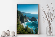Wall Poster Frame Mockup, an Advertising Mockup by graphypix (Thumbnail 1 of 4)
