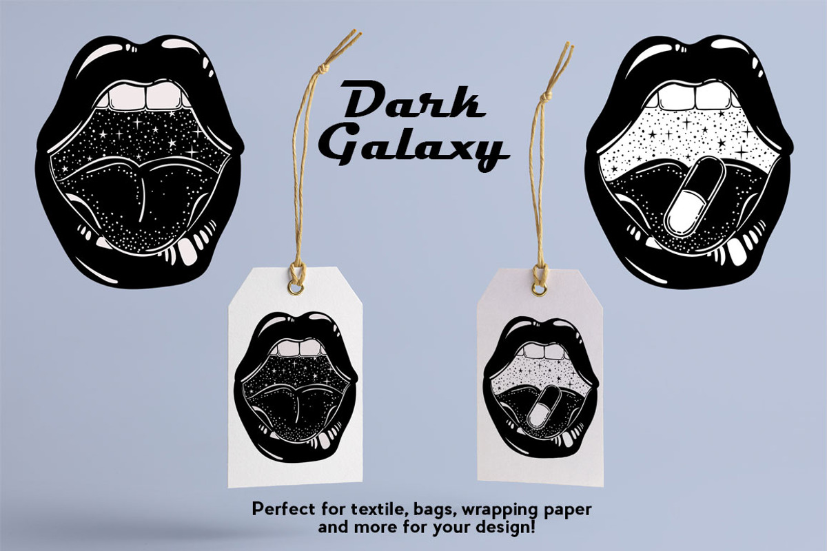 Dark Galaxy, an Object Graphic by Anastasia (Photo 14 of 15)